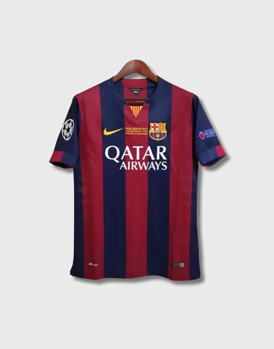 2015 Barcelona Home Berlin UCL Final Retro Jersey