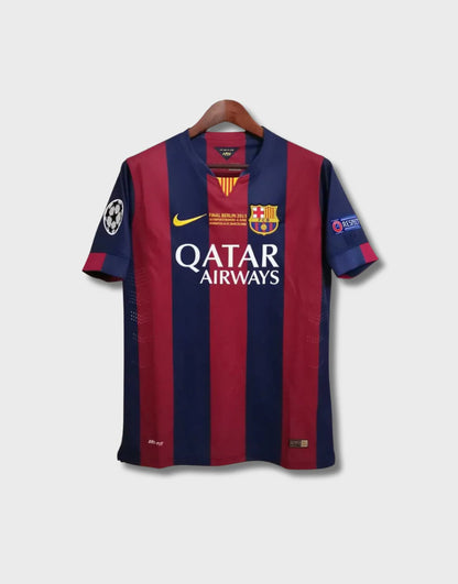 2015 Barcelona Home Berlin UCL Final Retro Jersey